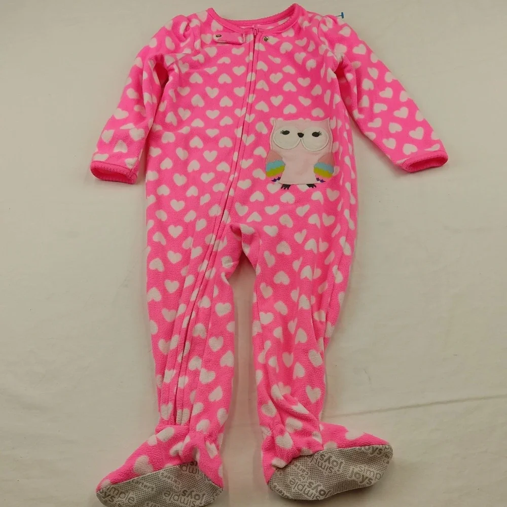 Simple‎ Joys by Carter's PJ's Toddler Long with Footie – Multi Color – size 2T